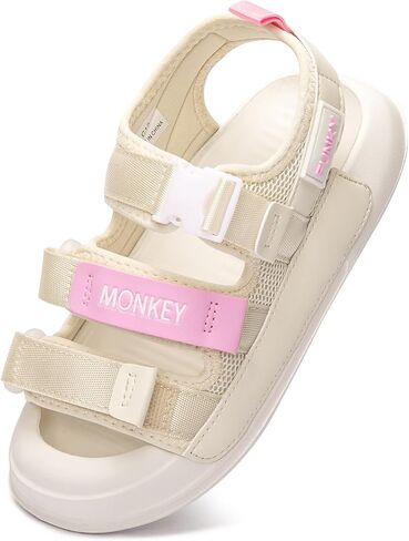 Funkymonkey Kids Sportals Sandals Boys Girls Anti Collision Toe Tee Telelable Lightweight Summer Fashion Shoes in Saudi Arabia
