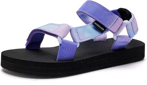 WateLves Kids Sandals Boys Girls Lightweight Non-slip Athletic Sandals with Adjustable Webbing for Hiking Walking Beach Water Sports in Saudi Arabia