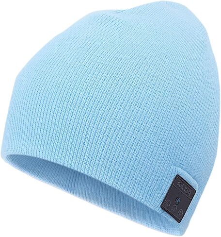Bluetooth Beanie, 18 hrs Playing HD Stereo, Built-in Mic, Men's/Women's Christmas Electronic Gifts in Saudi Arabia
