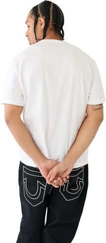 True Religion Men's Relaxed Bp Tee in Saudi Arabia
