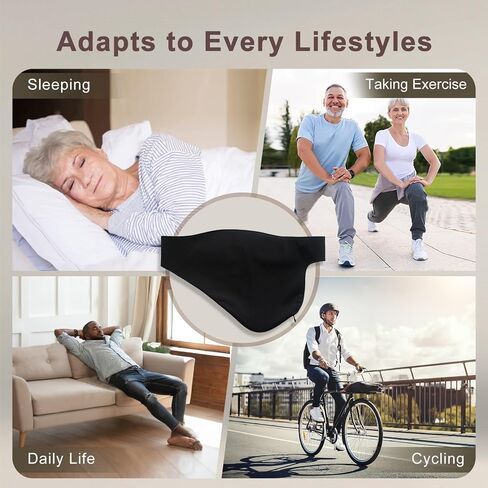 Diagonal Ostomy Belt: Leak - Proof & Odor - Masking Solution, Ostomy Bag Covers for Men and Women, Suitable for Left Stoma-Black in Kuwait