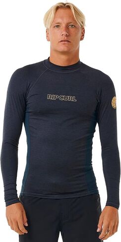 حذاء Rip Curl الرجالي Dawn Patrol بعامل حماية من الأشعة فوق البنفسجية 50+ وأكمام طويلة من Rashguard in Saudi Arabia