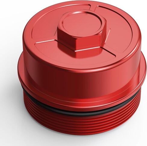 Bevinsee Oil Filter Housing Lid Cap with O-Ring 11421744000 11421741000 Compatible with BMW 323i 325i 328i 330i 525i 528i 530i M52 M54 M56 Engine E36 E46 E39 E46 E60 X3 X5 Z3 Z4, Aluminum, Silver in Kuwait