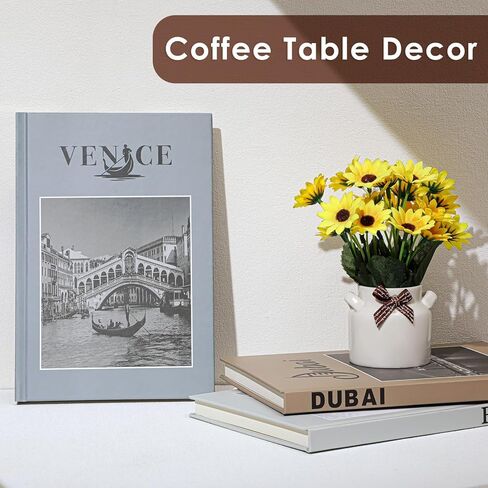 Decorative Books for Home Decor,Coffee Table Books with Real Blank Pages Set of 3,Gifts for Women Mom House Warming Gifts in Saudi Arabia