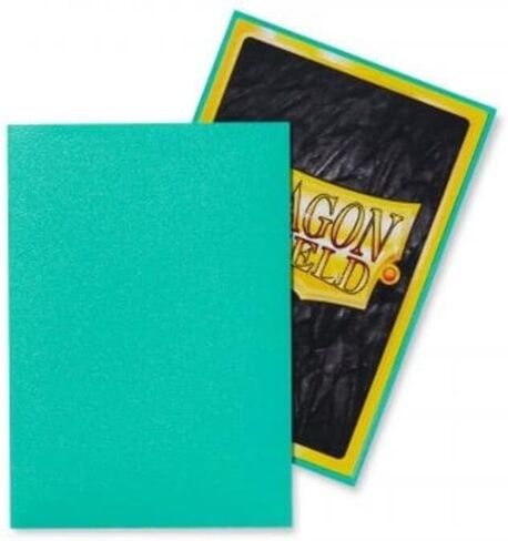 Dragon Shield – Matte: Sapphire (Tuquoise) 60 CT Japanese Size Card Sleeves - MTG Card Sleeves Smooth & Tough - Compatible with Pokemon & Magic The Gathering in Saudi Arabia