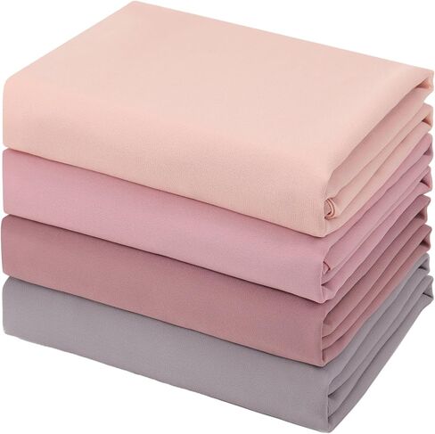 Geyoga 4 PCS شيفون حجاب وشاح للنساء المسلمين الطويل وشاح شالات خفيفة الوزن in Kuwait