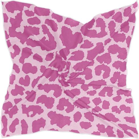 يلف شعر شحمة الحرير وشاح رأس الساتان باندانا سكوير للنساء in Kuwait