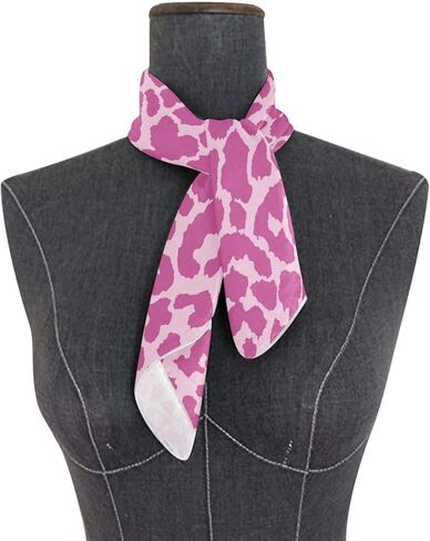 يلف شعر شحمة الحرير وشاح رأس الساتان باندانا سكوير للنساء in Kuwait