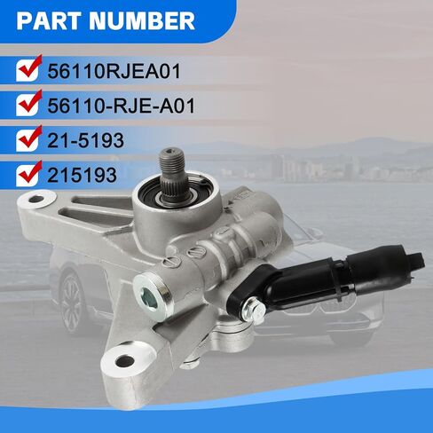 مضخة توجيه كهربائية 21-5366 49110-7S000 تناسب 2005-2009 Nissan-Armada، لـ 2008-2010 Pathfinder، لأجزاء 2004-2010 Titan ما بعد البيع in Saudi Arabia