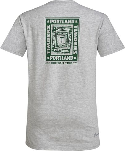 adidas Kids' Portland Timbers Pre-Game Short Sleeve T-Shirt in Kuwait