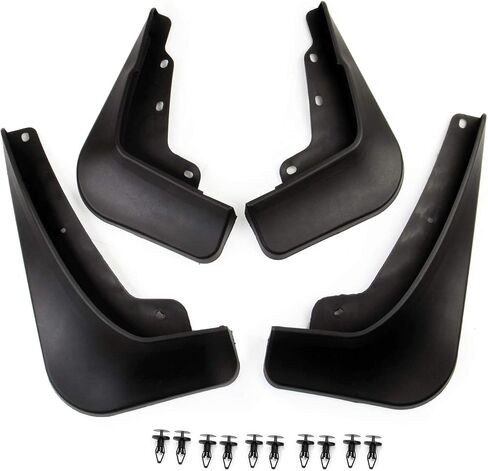 Crosselec 4Pcs Car Black Mud Flaps Mudguard Fender Accessories for Dodge Charger 2015+ (GT/RT/SCAT PACK) in Kuwait