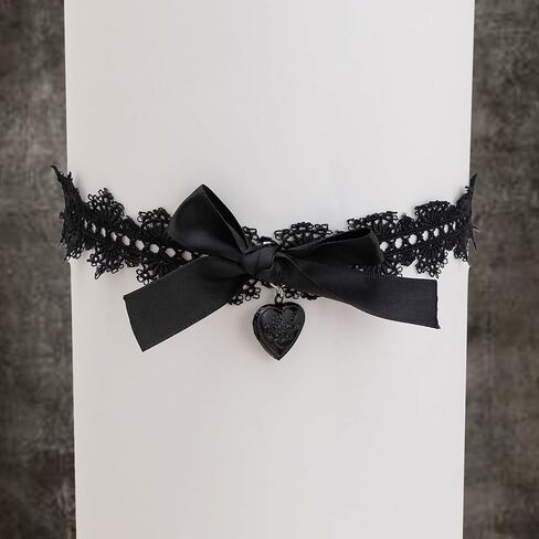 Wedding Garters for Bride Black Ribbon Bow Lace Garter Belt Handmade Stretchy Lace Leg Garter with Crystal Cross in Saudi Arabia