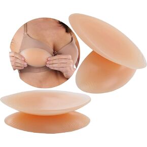 ToBeInStyle Women’s 100% Silicone Cleavage Enhancer Push Up Shaping Pads