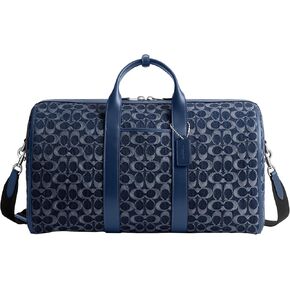 Coach Gotham Duffle Bag 45 in Signature Denim, Deep Blue