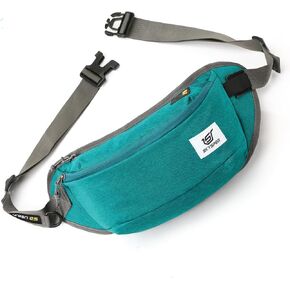 SKYSPER Sling Bag for Men, Anti Theft Crossbody Bag RFID Sling Backpack Mens Fanny Pack for Hiking Travel Gym Daily Use