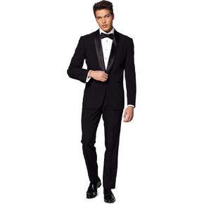 Opposuits Men's Formal Outfit - Premium Tuxedo Suit - Slim Fit - Includes Blazer, Pants and Bow Tie