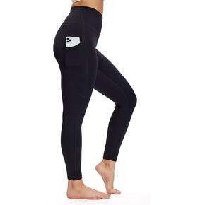 NANJI High Waisted Leggings with Pockets for Women - Buttery Soft, Stretch Yoga Pants, Squat Proof Casual Workout Leggings