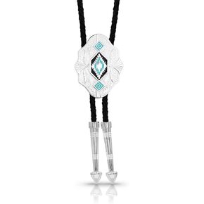 Montana Silversmiths Women's Southwest Skies Scalloped Bolo Tie - BT190TQ One Size