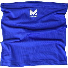 Mission Compact Cooling Neck Gaiter, Cobalt Blue