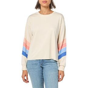PJ Salvage Women's Loungewear Sunrise Stripes Top Long Sleeve Top