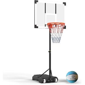 Pool Basketball Hoop,Adjustable Poolside Basketball Hoop,Include Air Pump,Basketball, Made for Teens, Adults,Blue in Kuwait