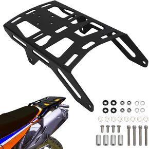 for Honda CRF300L Rally ABS 2021-2024 Rally Rear Luggage Rack Carrier Mount Aluminum Cargo Rack Tail Rack Support Shelf CRF300L Accessories
