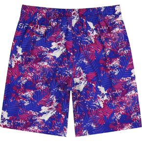 Spyder Kid's Swimwear Boys' Swim Trunk Volley Shorts– Quick-Dry, UPF 30+, 4-Way Stretch, Brief Liner, Pockets