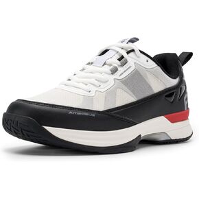 FitVille Wide Tennis Shoes for Men Pickleball Shoes Lightweight Breathable All Court Athletic Shoes with Arch Support & Wide Toe Box in Kuwait