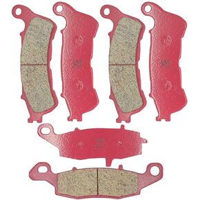 S SYUU Ceramic Motorcycle Front Rear Brake Pads Set Compatible with Suzuki VLR1800 Boulevard C109RT C109R Touring VLR 1800 T K 2008 2009 2010 C1800 R/RT 2008 2009 2010 2011 2012 2013 FA388F FA231R