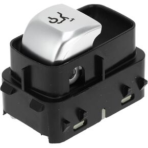 Trunk Release Switch No.A2059051613 Rear Door Hatch Liftgate Latch Button Switch for Mercedes-Benz C180 2017-2018 Plastic Black