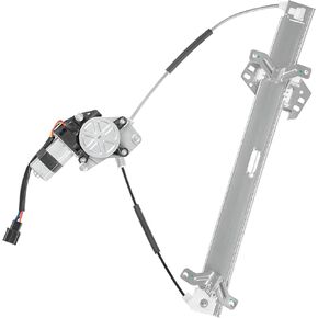 741-306 Front Left Driver Side Power Window Regulator with Motor (6 pins), Compatible with Honda Accord 2003 2004 2005 2006 2007 (Sedan 4-Door Only), Replace OE 72250SDAA02