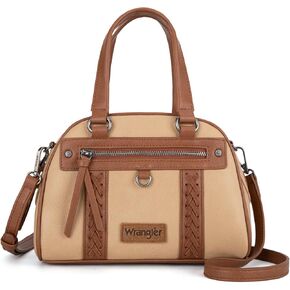 Wrangler Crossbody Bags Satchel Handbags for Women Top Handle Purse