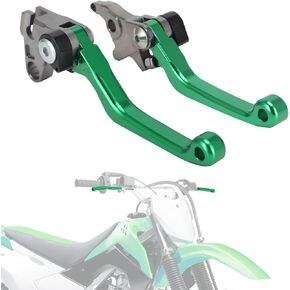 دراجة نارية فرامل القابض لائحة رافعة محور الرافعات مجموعة CNC قابلة للتعديل ل KLX 140 KLX140 08-21 KLX300R 20-24 KLX140L 08-20 KLX140G 2017-2020 KLX140R KLX140RF 2021-2024