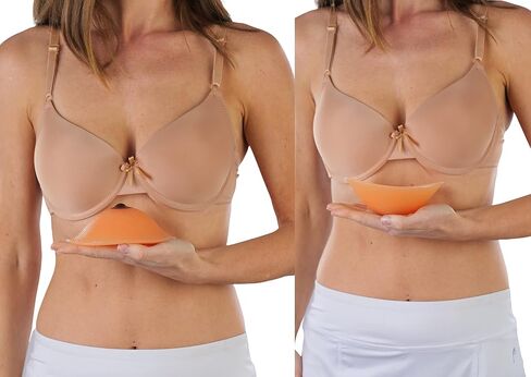 ToBeInStyle Women’s 100% Silicone Cleavage Enhancer Push Up Shaping Pads in Saudi Arabia