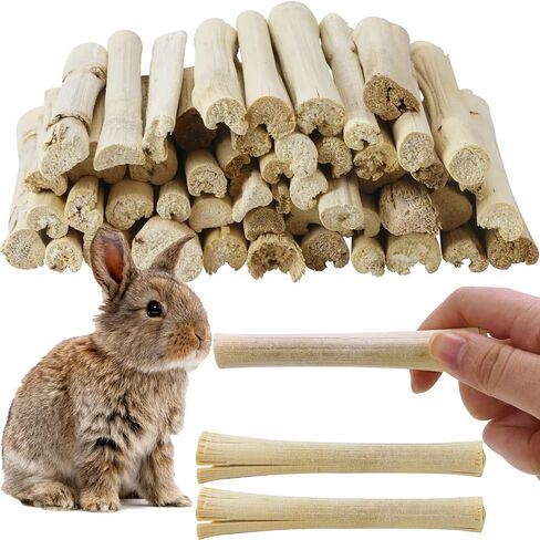 2lb Sweet Bamboo Chew Sticks for Rabbits & Guinea Pigs in Saudi Arabia