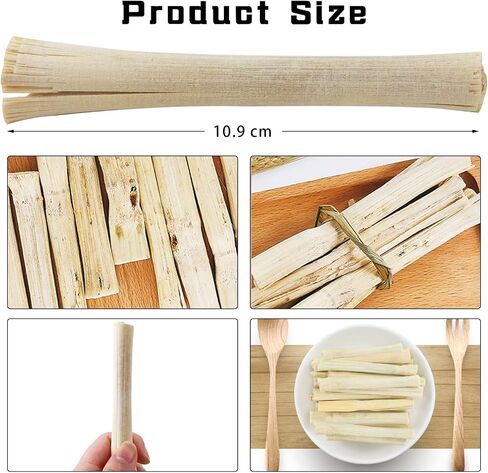 2lb Sweet Bamboo Chew Sticks for Rabbits & Guinea Pigs in Saudi Arabia