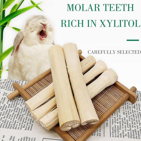 2lb Sweet Bamboo Chew Sticks for Rabbits & Guinea Pigs in Saudi Arabia