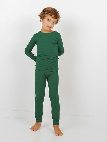 BABY 2T-10Y Toddler Kids Girls Boys Soft Comfy 2pcs Set Long Sleeve Shirts and Pants Sets in Saudi Arabia