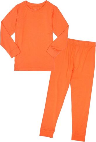 BABY 2T-10Y Toddler Kids Girls Boys Soft Comfy 2pcs Set Long Sleeve Shirts and Pants Sets in Saudi Arabia