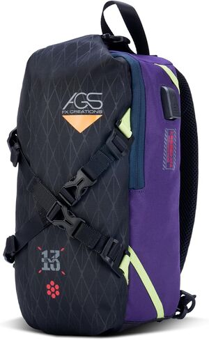 Neon Genesis Evangelion Shoulder Crossbody Chest Bag by Fx Creations in Saudi Arabia