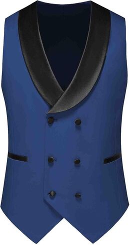 Men's Slim Fit 3-Piece Suit Set - Formal Wedding Tuxedo Suit with Blazer, Vest & Pants for Prom, Business in Saudi Arabia