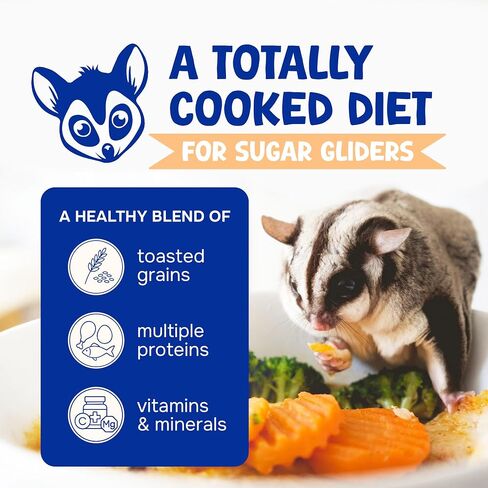 Happy Glider Fruity Flavor Sugar Glider Food 1.5 lb in Saudi Arabia