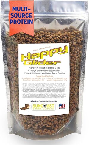 Happy Glider Fruity Flavor Sugar Glider Food 1.5 lb in Saudi Arabia
