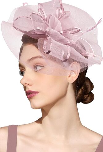 قبعة Kidukso Fascinators للنساء خمر عشرينيات القرن العشرين قبعات ديربي لحفلة كوكتيل شاي حفلة كنيسة in Kuwait