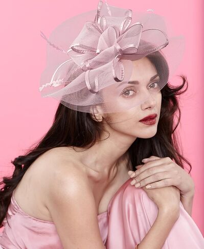 قبعة Kidukso Fascinators للنساء خمر عشرينيات القرن العشرين قبعات ديربي لحفلة كوكتيل شاي حفلة كنيسة in Kuwait