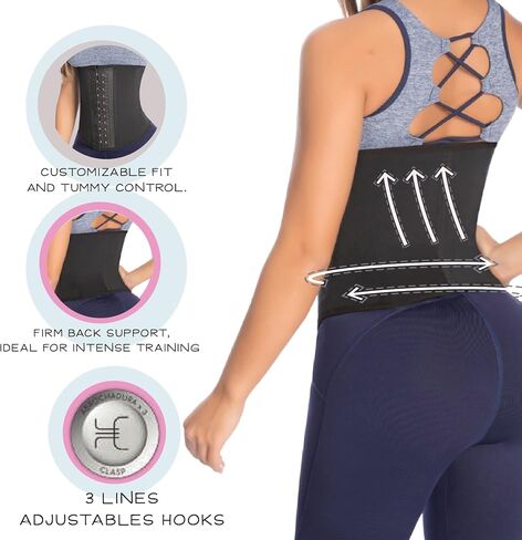 Waist Trainer for Women – Latex Corset Shapewear for Tummy Control & Hourglass Figure in Kuwait