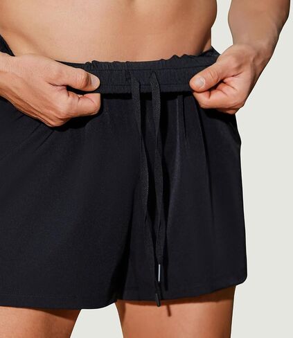 PINSPARK Men's Workout Shorts 5" Lightweight Running Shorts Quick Dry Athletic Gym Shorts with Zip Pocket Towel Loop in Saudi Arabia