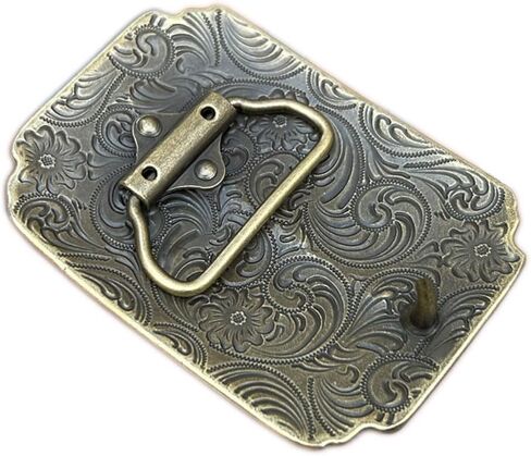 Texas Longhorn Bull Head Western Belt Buckle for Cowboy Casual Wear in Saudi Arabia