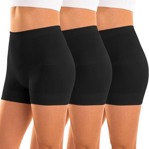 INNERSY Women's Shapewear Shorts Tummy Control Boyshorts Slip Shorts Shaping Underwear 3-Pack in Kuwait