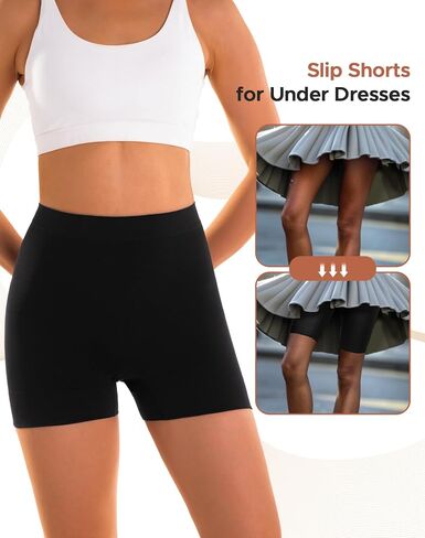 INNERSY Women's Shapewear Shorts Tummy Control Boyshorts Slip Shorts Shaping Underwear 3-Pack in Kuwait